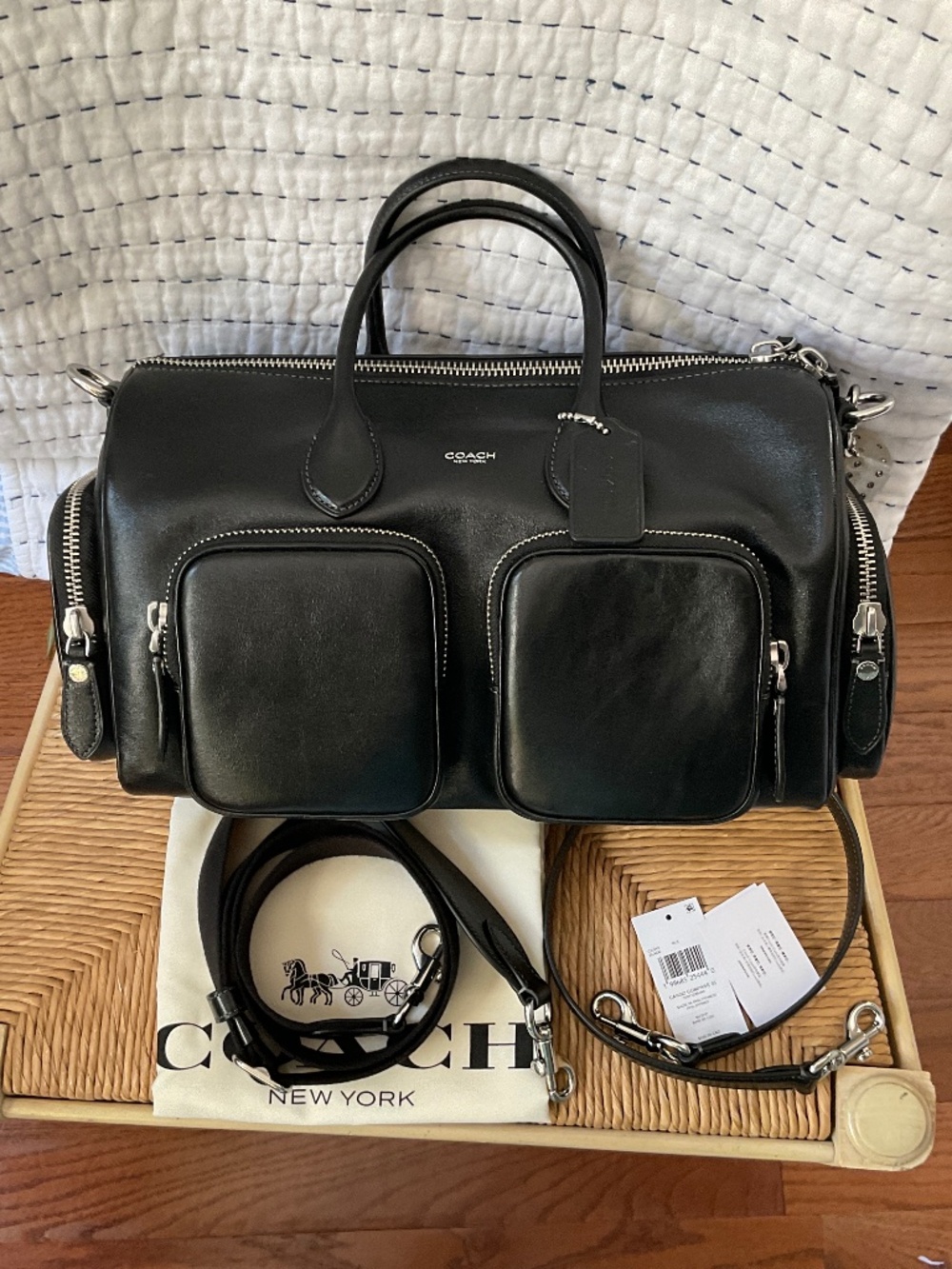 Coach compass 35 with pockets